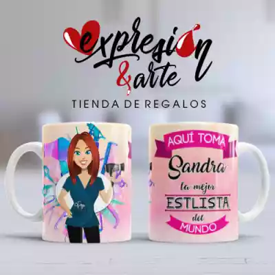 vectores plantilas PROFESIONES,ESTILISTA,MUJER,